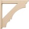 Ekena Millwork 5 1/2-in W x 32-in D x 32-in H Balboa Trad Rough Cedar Woodgrain TimberThane Outlooker, Primed Tan OUTUR055X32X32BOA04RCPR - alternate 5